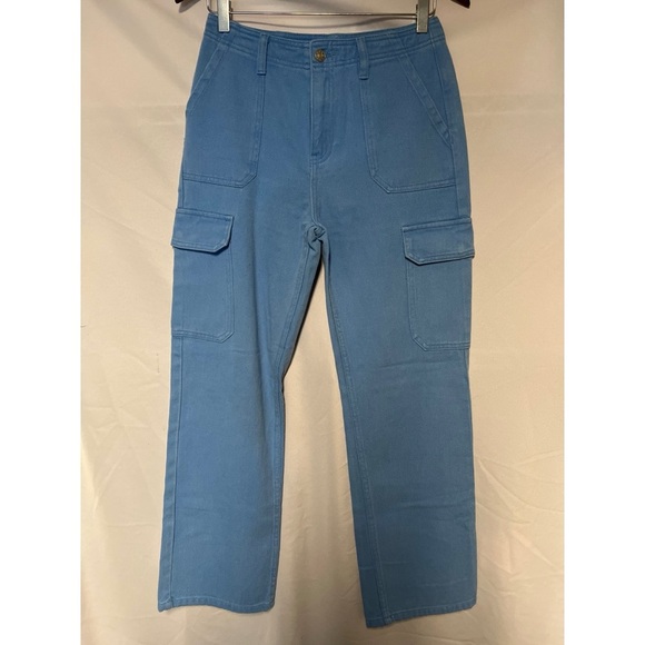 Idem ditto Blue Cargo Pants - Picture 1 of 5